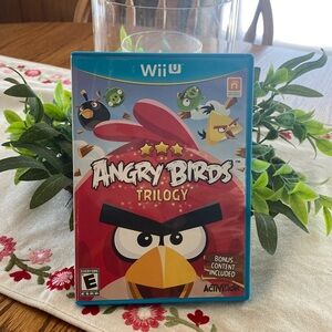 Angry Birds Trilogy for Wii U - Blue Case